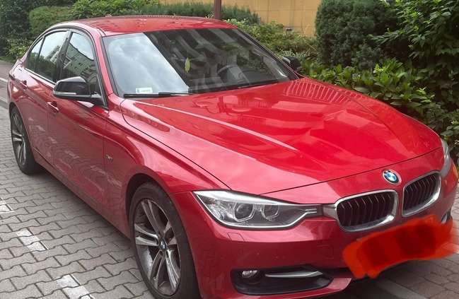 BMW Seria 3 cena 58000 przebieg: 141500, rok produkcji 2012 z Warszawa małe 11
